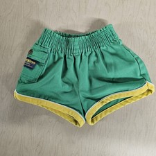 Vintage Oshkosh Bgosh color block Cargo Shorts Size 4 80S 90s Retro Kids