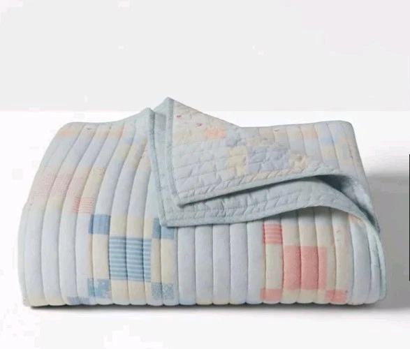 Edredón Ralph Lauren Brookview estilo casa de campo 90"X 92" reina/completo nuevo Foto 3 de 3