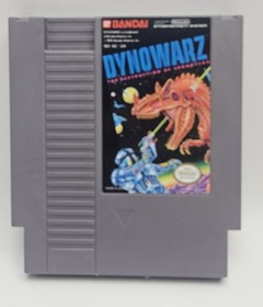 Dynowarz Nintendo NES Game Cartridge Instruction Manual