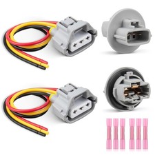 Front Trun Signal Light Socket Pigtail Connector Wiring Harness Fit for Toyota T