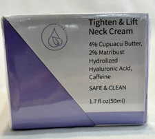 Tighten & Lift Neck Cream Tight and Youthful Skin 1.7oz New Unopened Ex 08/2027