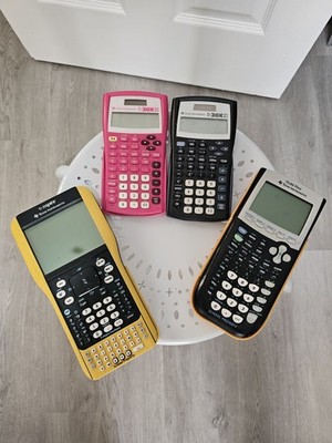 Calculator Lot Of 4 