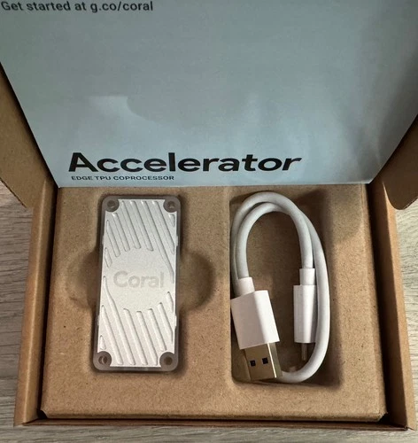 Google Coral Edge TPU Coprocessor USB AI ML Accelerator