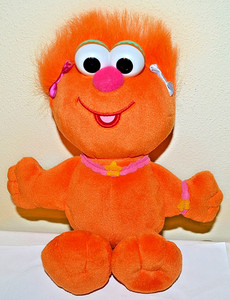 VINTAGE 2002 Fisher Price Mattel Plush Zoe Sesame Street 12" PLUSH Toy Doll