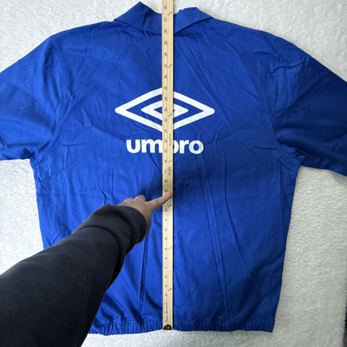 Umbro England Mens Pullover Drill Top Football Soccer Blue Size XXL - Picture 4 of 7