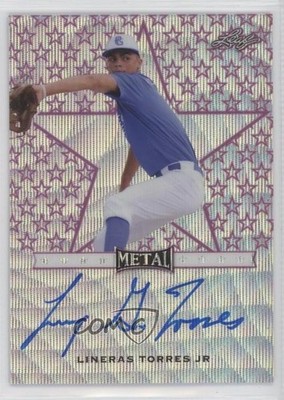 2017 Leaf Perfect Game All-American Classic 9/9 Lenny Torres Jr Lineras Auto 4pn