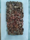 Unsearched Wheat Copper Pennies 1000 Dirty/Clean