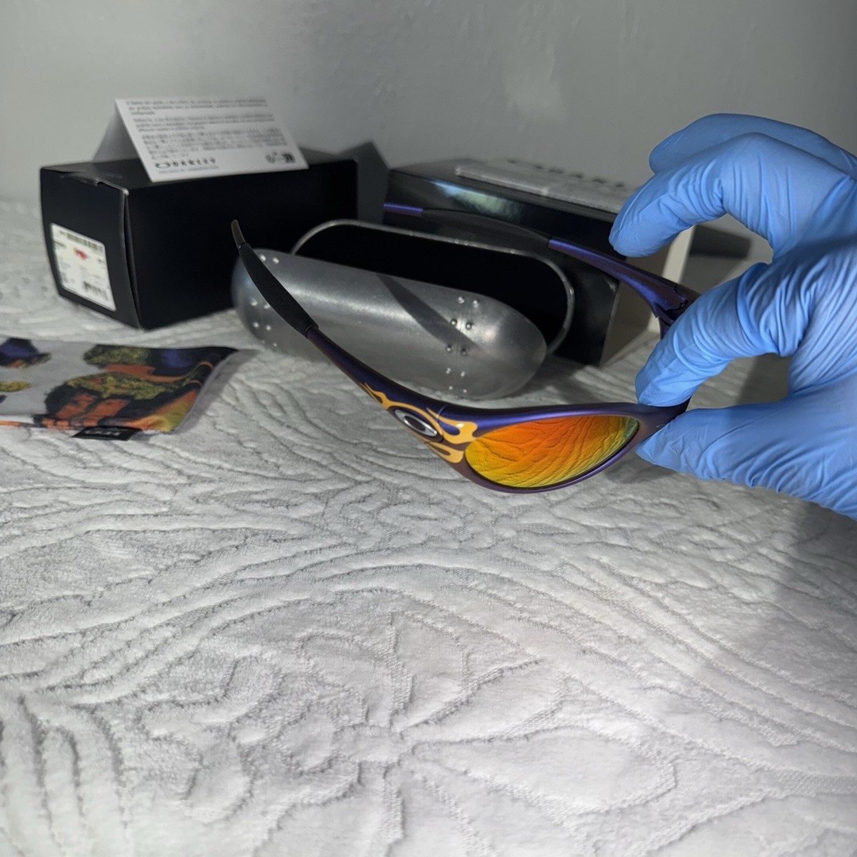 ピオキ Oakley x Brain Dead Eye Jacket Flames w/ Prizm Ruby