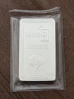 10 oz MintID Buffalo Silver Bar (AES-128 Encrypted) #8