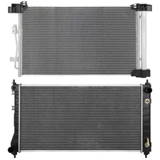 Aluminum Radiator & AC Condenser Cooling Kit For 2019 2020 Nissan Altima