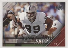 2005 Upper Deck Warren Sapp #138 HOF 2u3