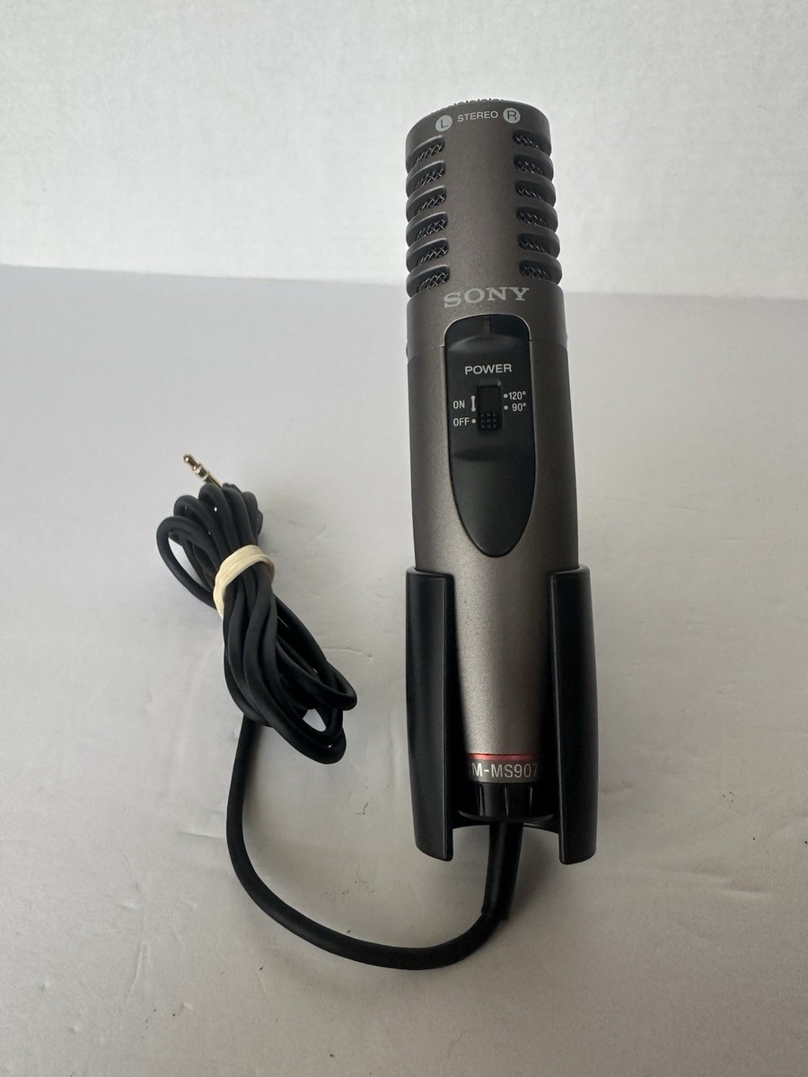 Sony ECM-MS907 Electret Condenser Microphone MADE IN JAPAN | eBay