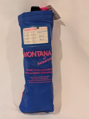 Montana Of Switzerland Combi Skins 210 cm 50mm Nylon Climbing Ski 
