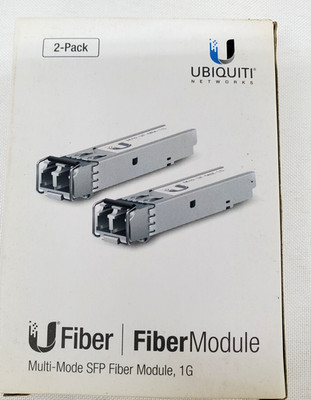 Ubiquiti Networks UF-MM-1G SFP Transceiver Module (2 Pack) SFP fiber modules