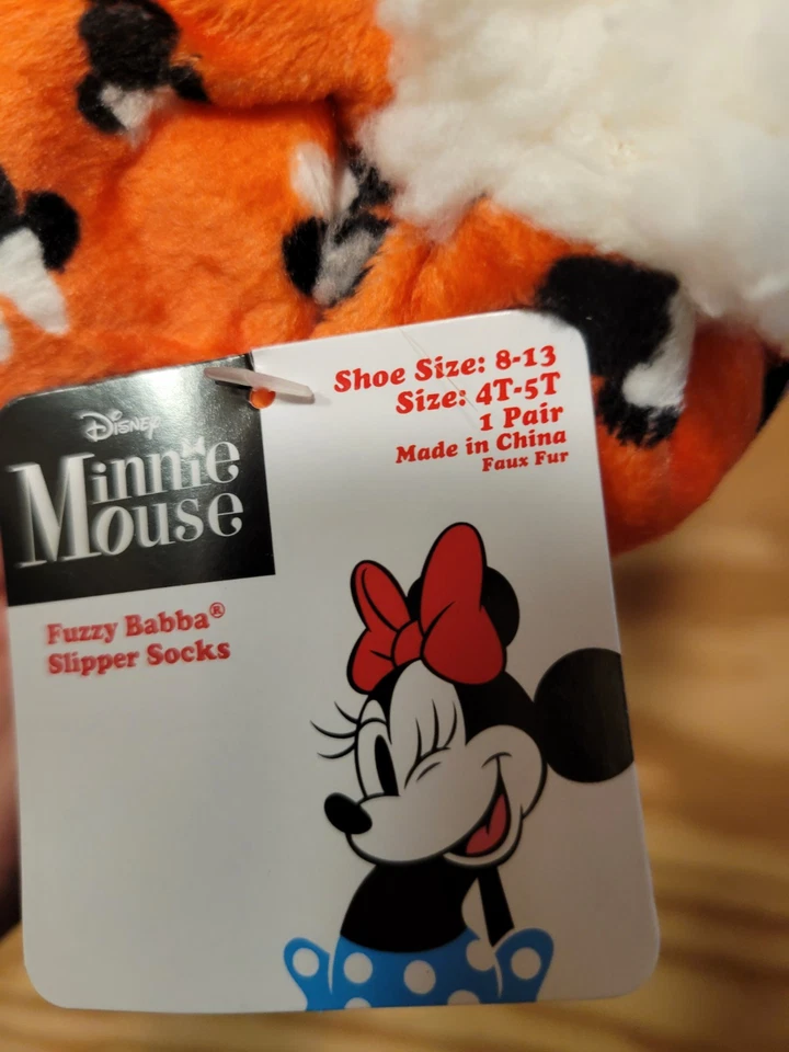 Lote 2 pares de zapatillas Minnie Mouse para niños pequeños para talla 4T-5T Foto 2 de 3