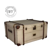 Polo Ralph Lauren Steamer Trunk Coffee Table - FREE SHIPPING!