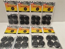 Pine Car Racing Wheels lot of 8 custom parts made in the USA lead free