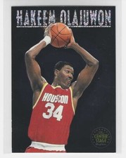 1993-94 Skybox Premium The Center Stage #CS6 HAKEEM OLAJUWON Rockets