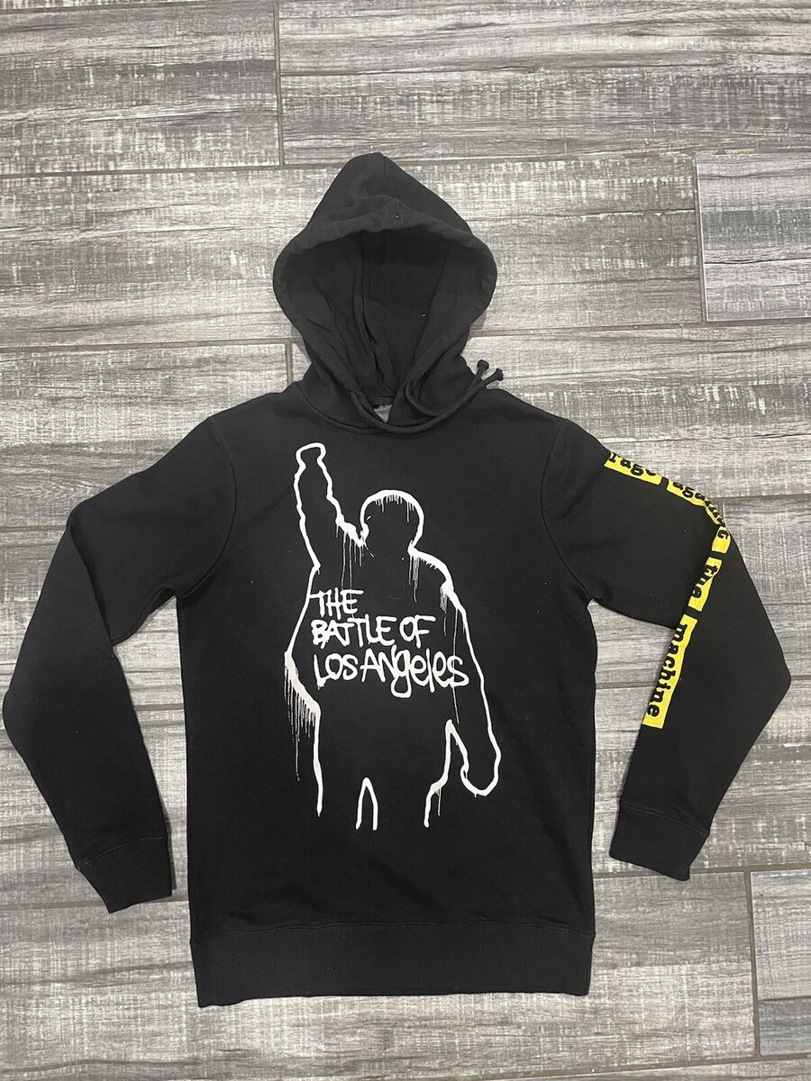 Rage Against The Machine The Battle Of LA Hoodie Black Size Rage Against The Machine The Battle Of LA Hoodie Black Size