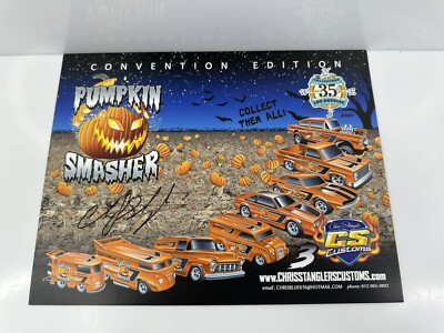 2021 Hot Wheels Los Angeles Convention Pumpkin Smasher Chris Stangler HTF