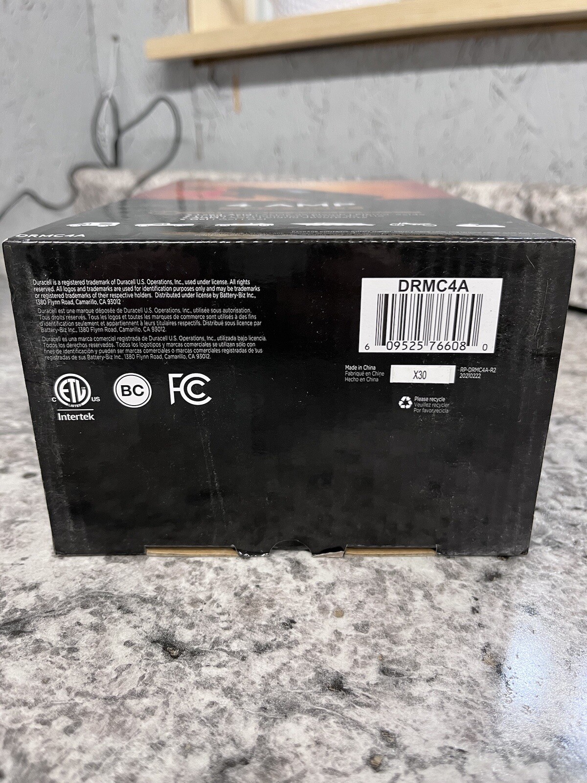 New Duracell Battery Charger + Maintainer 4 AMP 12/6 Volt Quick Connect DRMC4A