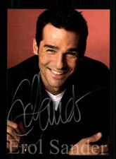 Erol Sander Autogrammkarte Original Signiert # BC 219284