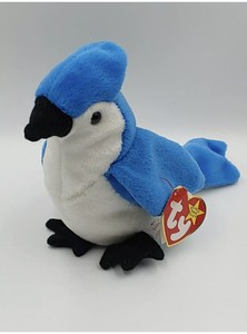 blue jay beanie baby