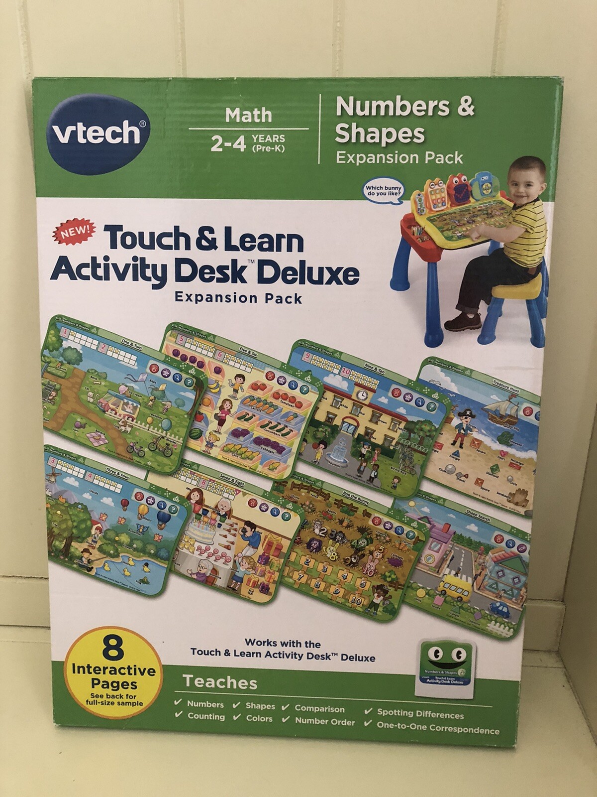 vtech touch and learn activity desk expansion packs