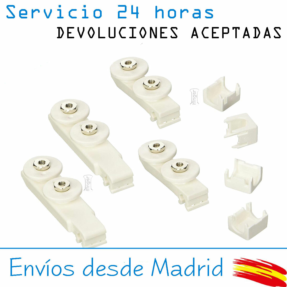 Roca Original Soporte Rodamiento y Ruedas B2Pp Recambio Mampara Supra 8 pieza...