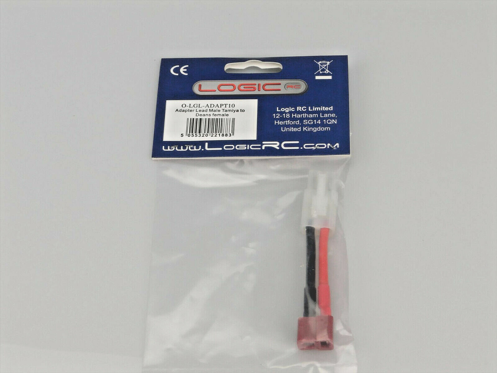 LOGIC RC Adapter Lead Male Tamiya to Deans Female O-LGL-ADAPT10
