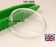 Watch Glass Acrylic Crystal - High Dome - Dia range 17 mm to 40mm 