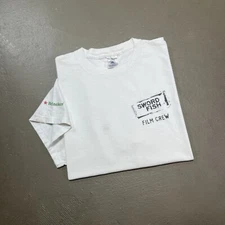 Vintage Swordfish Film Crew Movie T Shirt Promo XL Travolta Y2K Cyberpunk Hacker