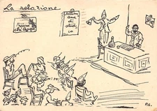 C5373) FUCI FEMMINILE ROMANA, SETTIMANA DI STUDIO, "LA RELAZIONE". VG NEL 1943.