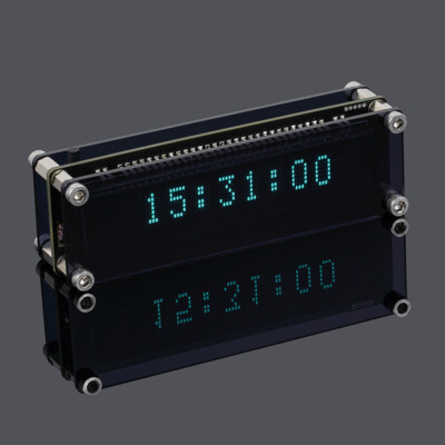 VFD Clock Real-time Display Flip Page Clock WIFI Timing Automatic Calibration