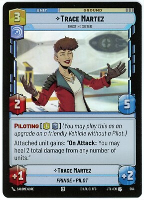 Trace Martez - Foil - 564 - Jump to Lightspeed - SWU