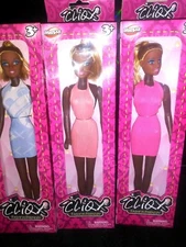 HunSon -  Set of three Cliqx Fashion Friendzy dolls - Eleven inch ish- 3 yr plus