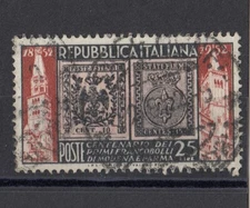 STAMPS Italy Republic 1952 --- Modena and Parma 25 Lire SAS689