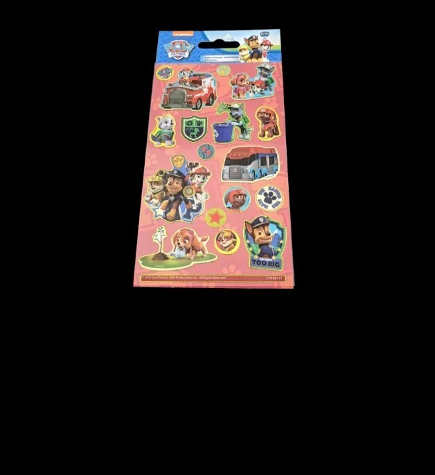PAW Patrol Fun Foiled Stickers - Reusable