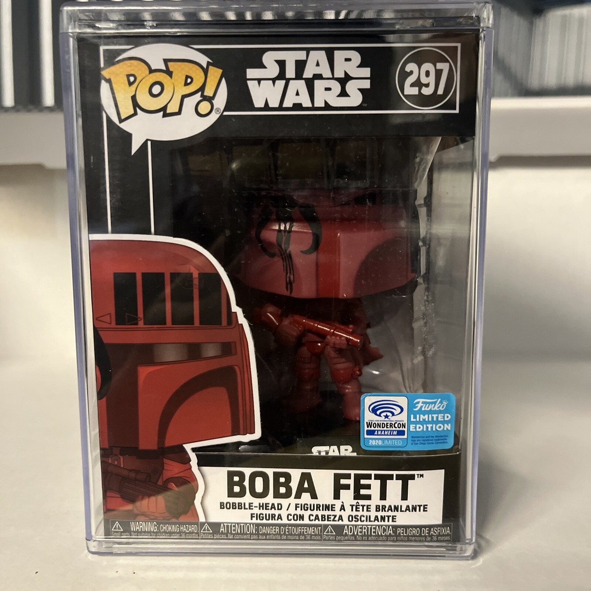 値下げ！　スター・ウォーズ Funko ボブルヘッド ヴィンテージ Funko POP Star Wars Futura's Graffiti #297 Boba Fett Bobble Head
