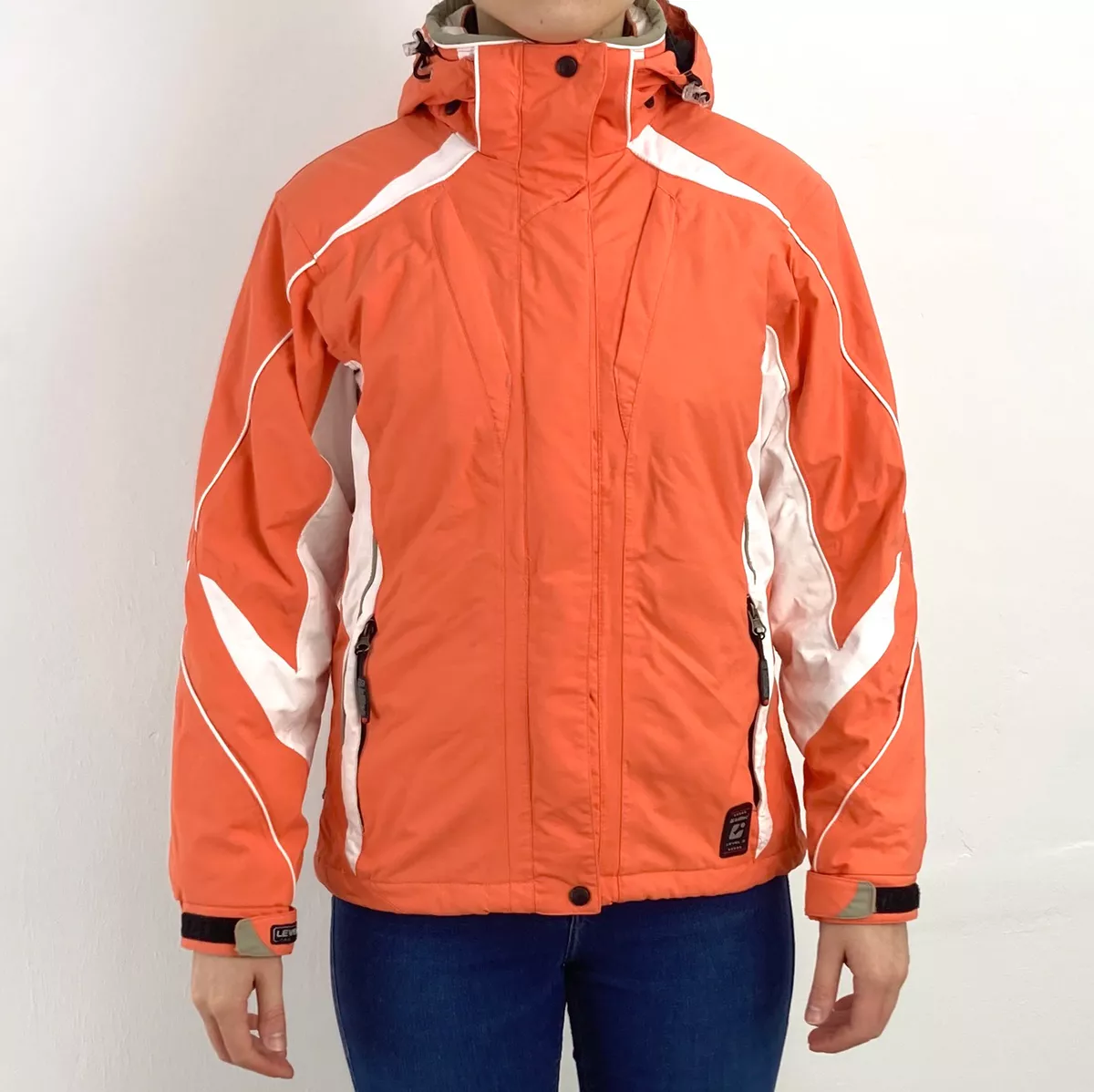 Killtec jacket ski jacket women s size 38 outdoor jacket level 3 tech line orang