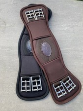 Heather Moffett 28” Neoprene Curved Girth In Brown