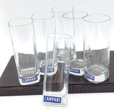CAMPARI BICCHIERI PUBBLICITARI ANNI '80