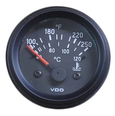 VDO gauge Temp 250F genuine Cockpit International 310-94200, 2''/52mm