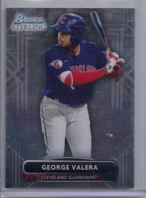 (2X) 2022 Bowman Sterling Prospect George Valera