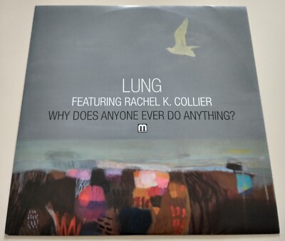 LUNG/ RACHEL COLLIER - WHY DOES ANYONE EVER DO ANYTHING VINYL 12'' 45.EXCELLENT.