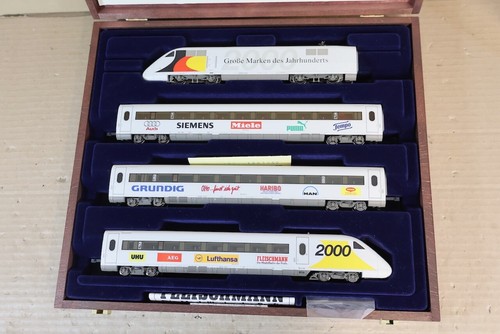 Fleischmann 1999 Zugset 2000 Eis 2 Br 402 Elektrisch Lokomotive Set Om