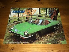 1971 Fiat 850 Sport Spider Brochure Convertible Roadster Excellent Original 1971 Fiat 850 Sport Spider Brochure Convertible Roadster Excellent Original