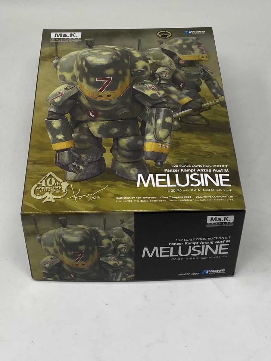 WAVE Maschinen Krieger P.K.A. Ausf M MELUSINE 1/20 Plastic Model