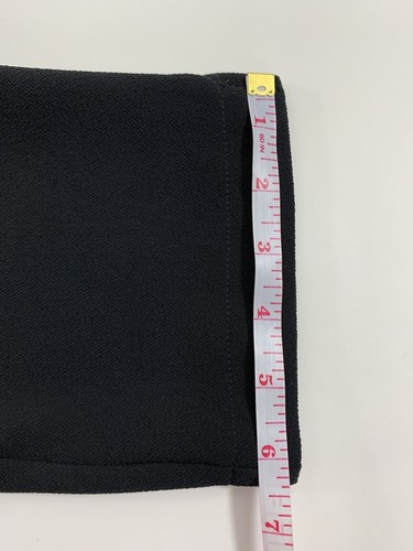 Ann Taylor Loft Petites Women’s XSP Ankle Black Crop Pants Pull On Elastic Waist - Picture 7 of 10