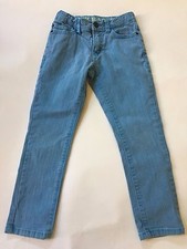 Crazy 8 girls Light Blue Skinny Stretch Cotton Blend Adjustable Waist Jeans SZ 5